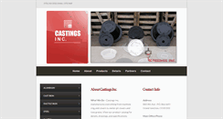 Desktop Screenshot of castingsinc.com